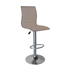 Σκαμπώ BAR ALFI (41x50 H.94/115) Pu Cappuccino
