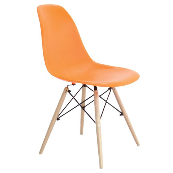 Καρέκλα ART Wood (46x52x82) PPΠορτοκαλί