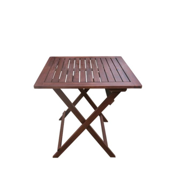 Τραπέζι πτυσσόμενο EASY (60x60x70) Ξύλο Acacia