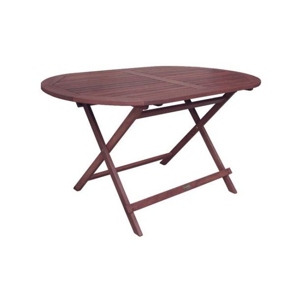 Τραπέζι πτυσσόμενο EASY Oval (120x70x72) Acacia