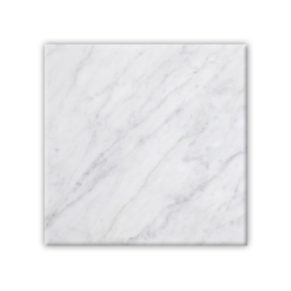 Επιφάνεια τραπεζιού από μάρμαρο (80x80) Λευκό